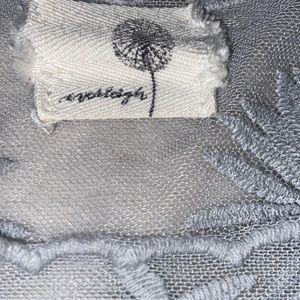 Ladies long sleve sheer top